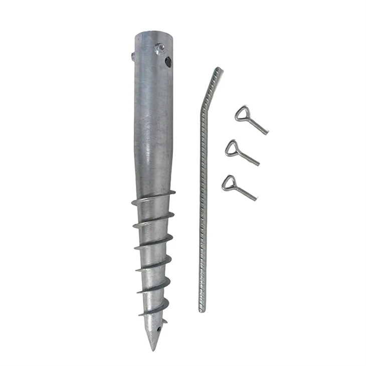 Ground Anchor for Round Posts